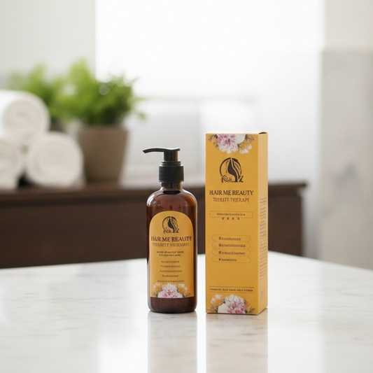 Floral Hair Dye Shampoo For Hair Coloring And Cleansing